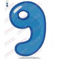 G Alphabet Jelly Embroidery Design